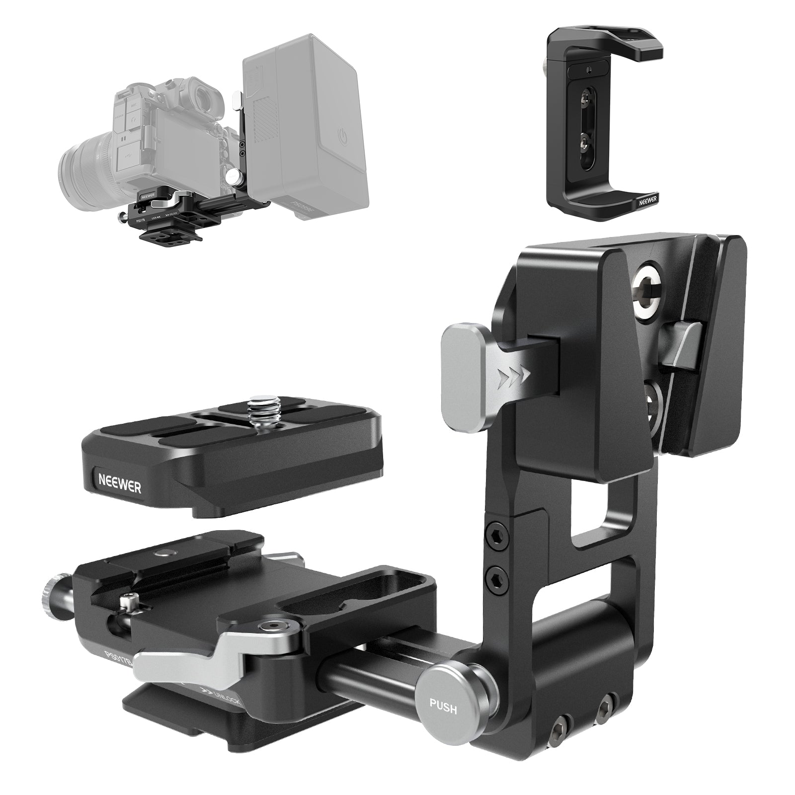 PS017B V Mount Battery Plate