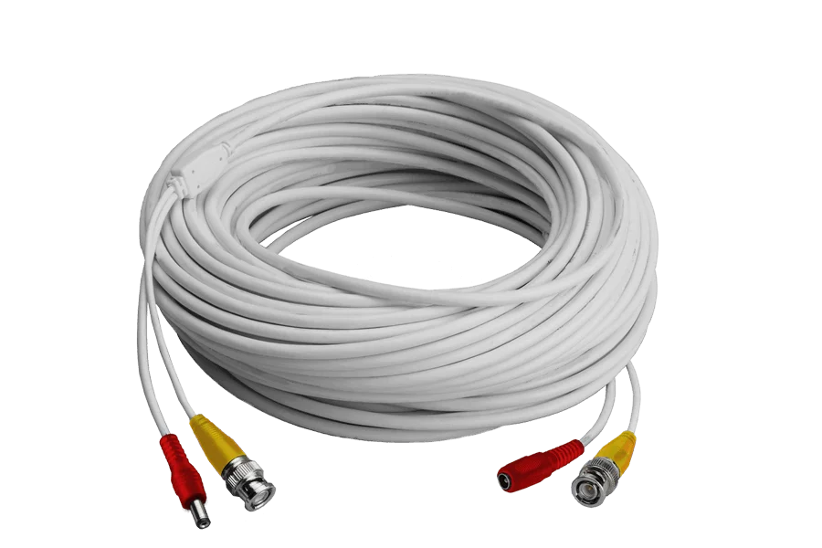 High performance BNC Video/Power Cable for Lorex Analog Security Systems