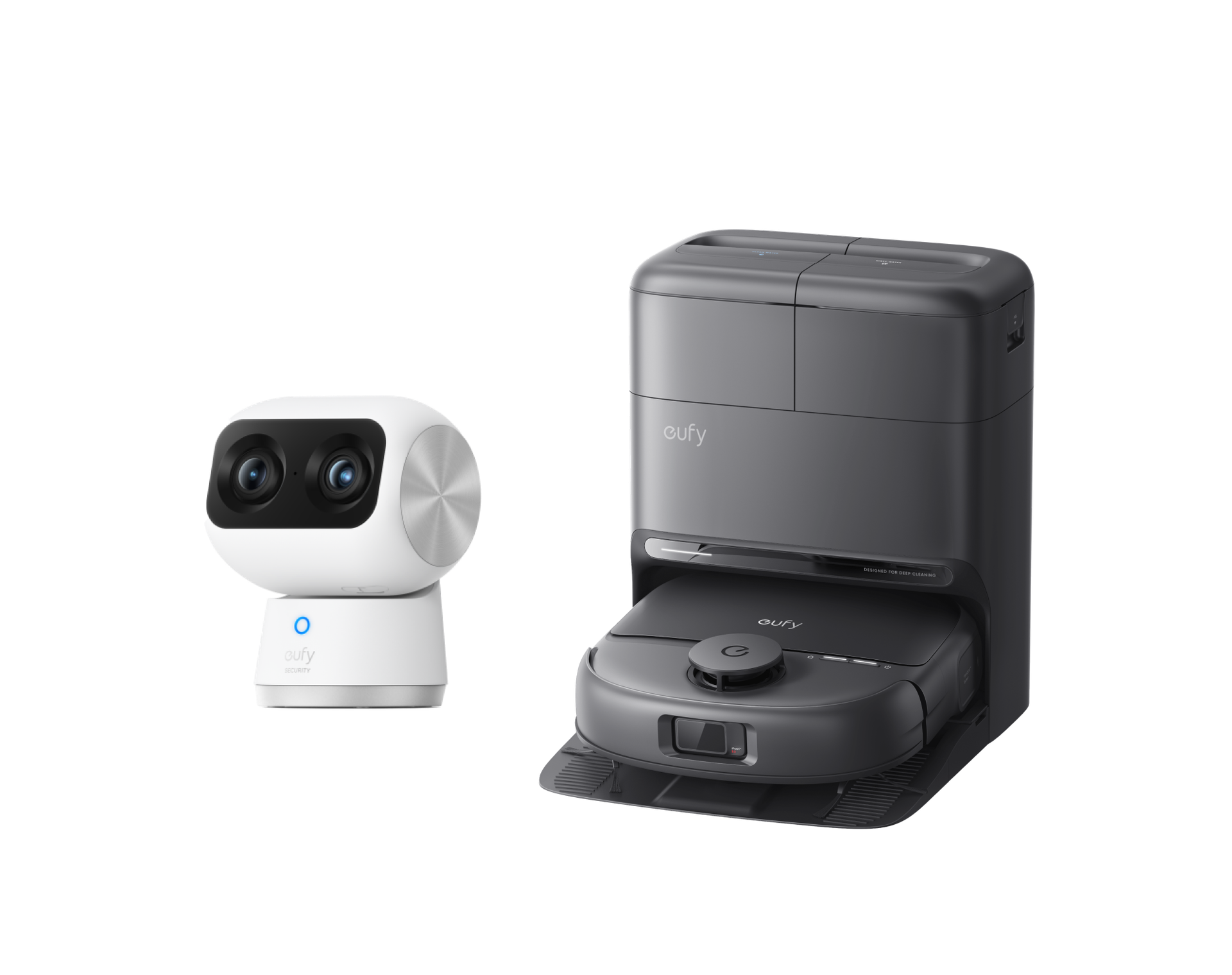eufy Robot Vacuum Omni C28 + Indoor Cam S350