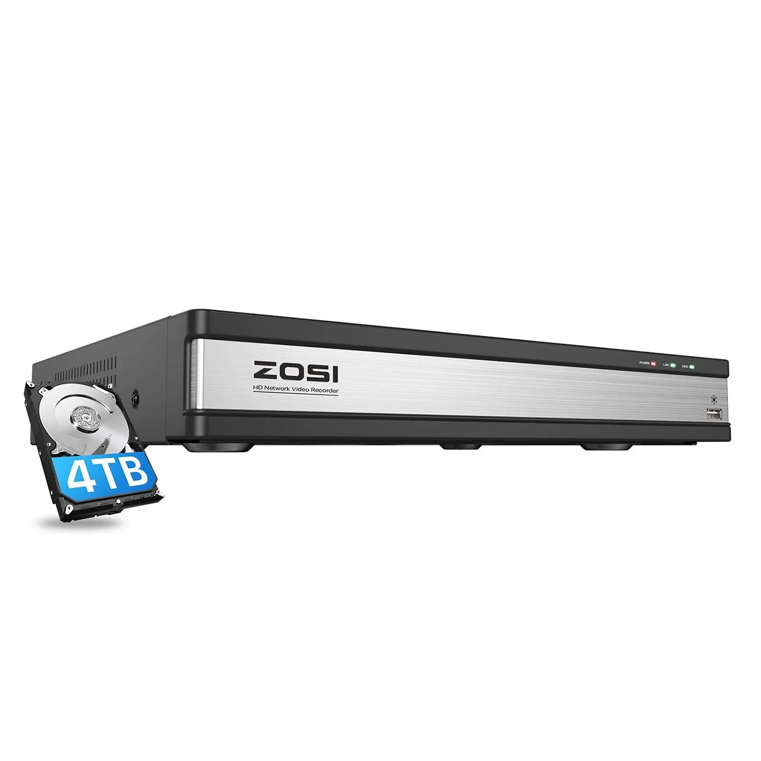 [Pre sale] 4K 16 Channel Network Video Recorder PoE NVR + 4TB Hard Drive