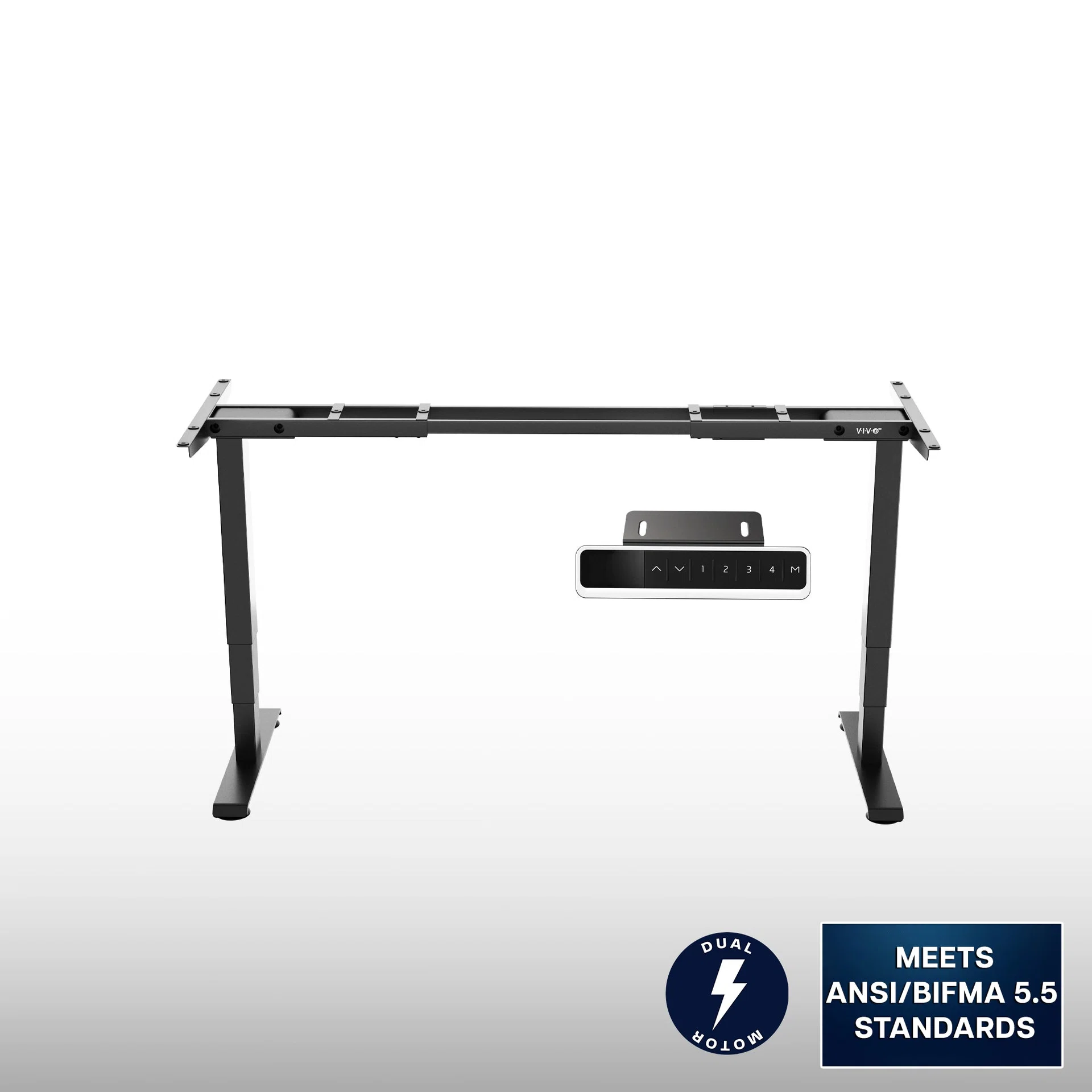 VIVO PRO Premium Electric Dual Motor Desk Frame with Memory Controller