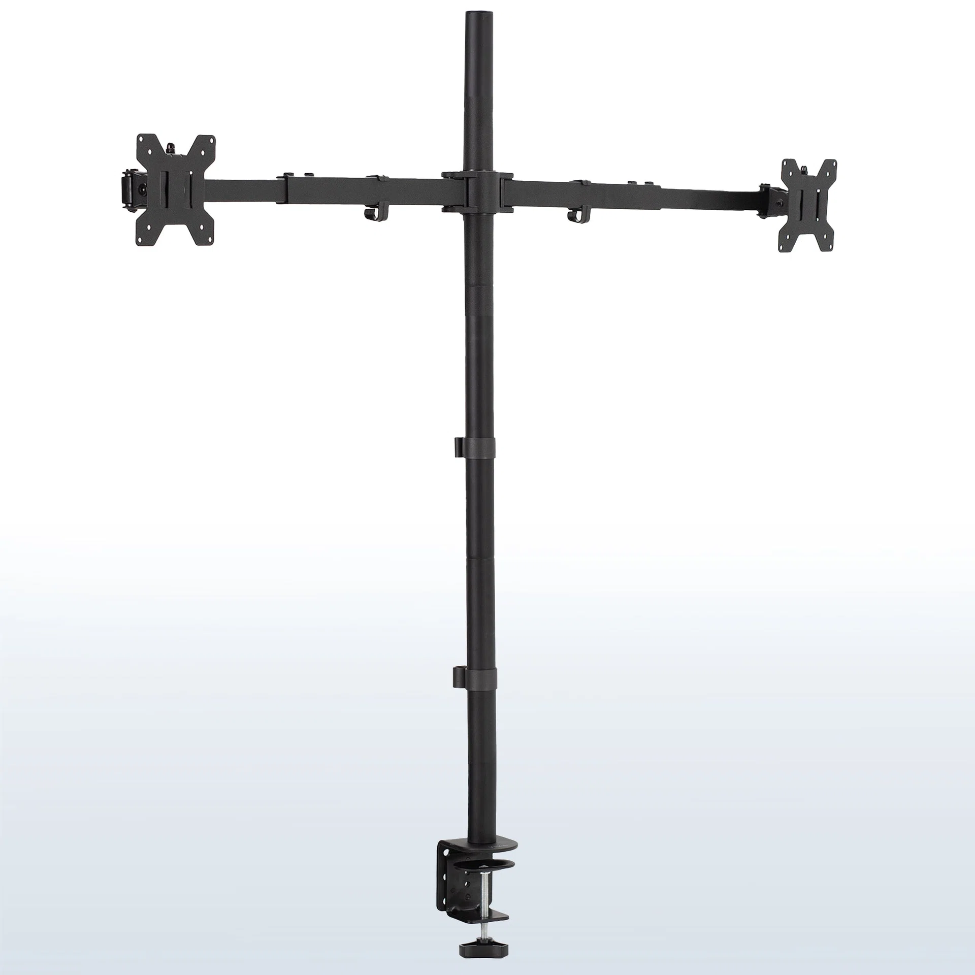 VIVO Extra Tall Telescoping Dual Monitor Desk Mount - 27” to 38” Screens — Extra Tall Telescoping Dual Monitor Desk Mount - 27” to 38” Screens — Product view