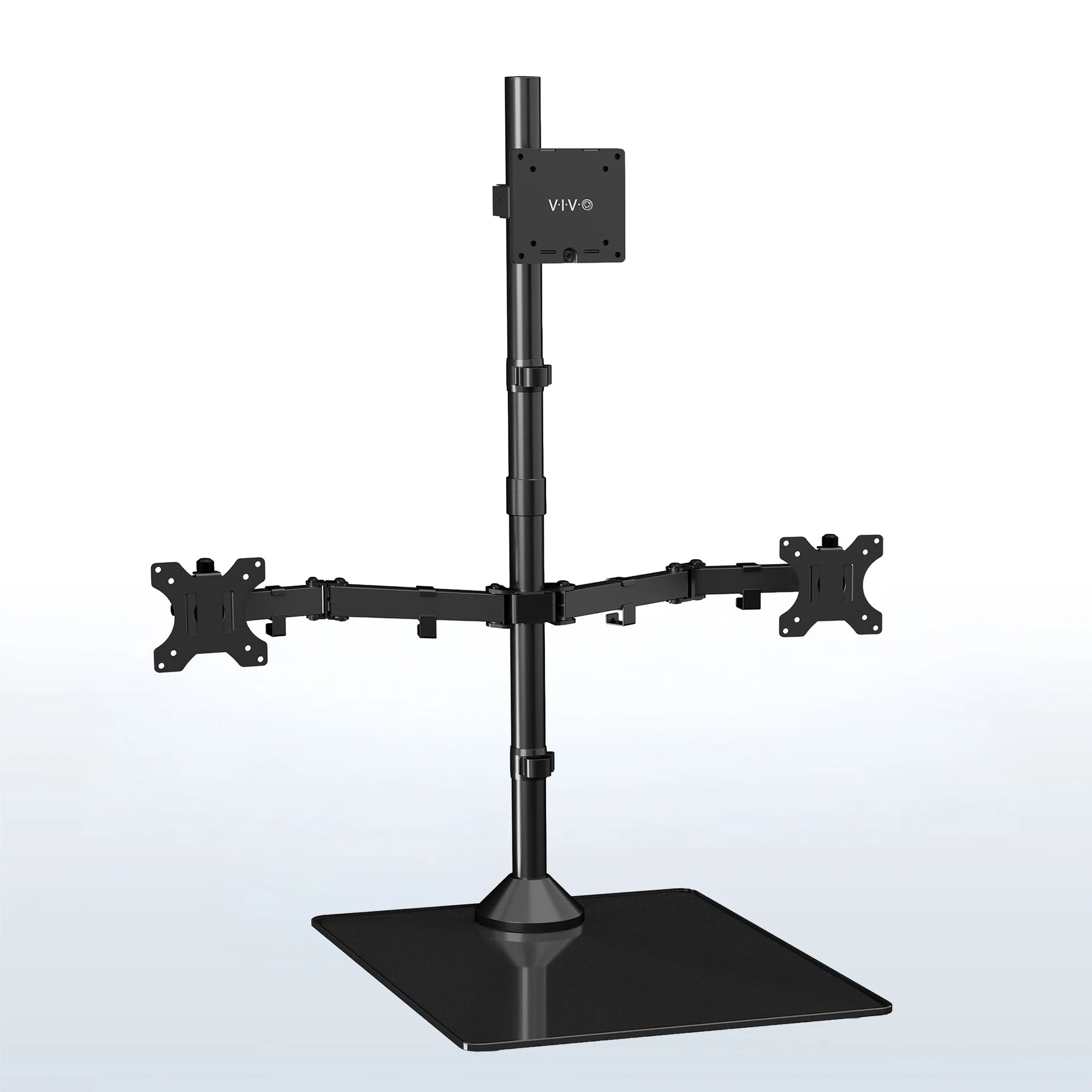VIVO Triple Monitor Desk Stand (1 Ultrawide + 2 Standard) - Up to 49" Screens — Triple Monitor Desk Stand (1 Ultrawide + 2 Standard) - Up to 49" Screens — Product view
