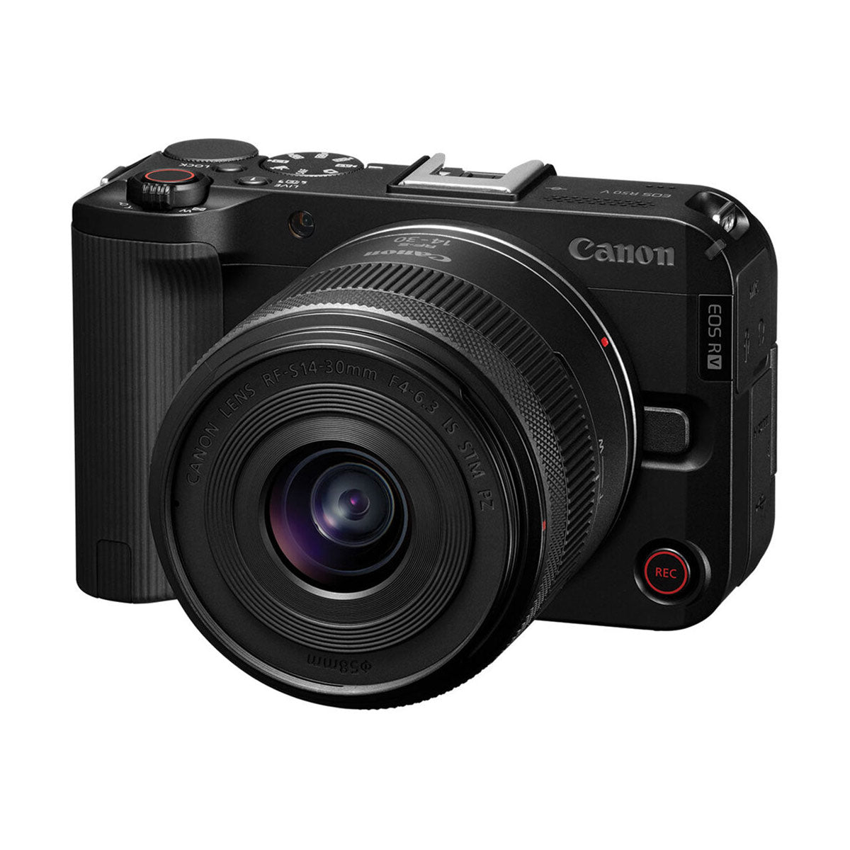 Canon EOS R50 V Mirrorless Camera with 14-30mm PZ Lens: image 1