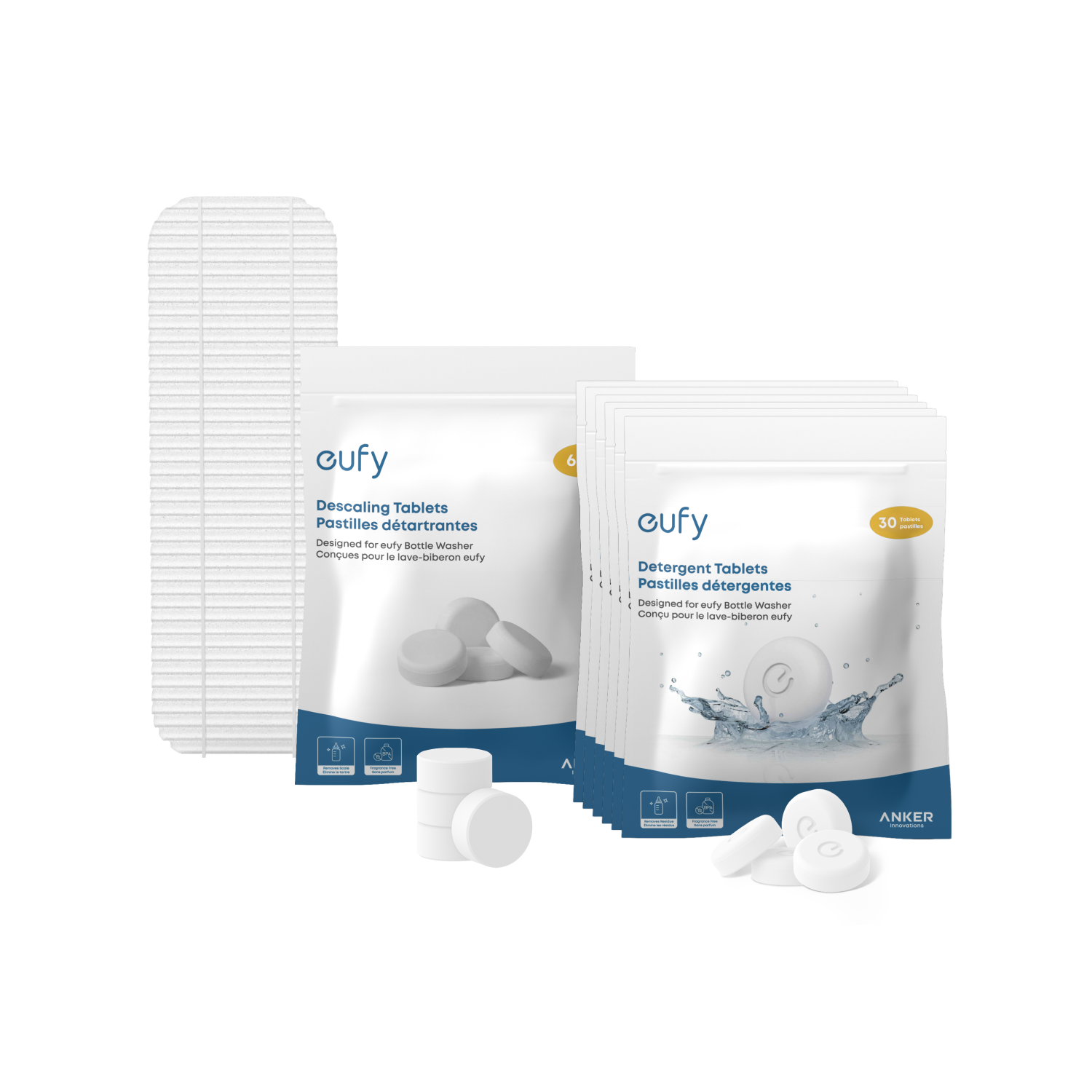 6‑Month Cleaning Kit for eufy Baby Bottle Washer