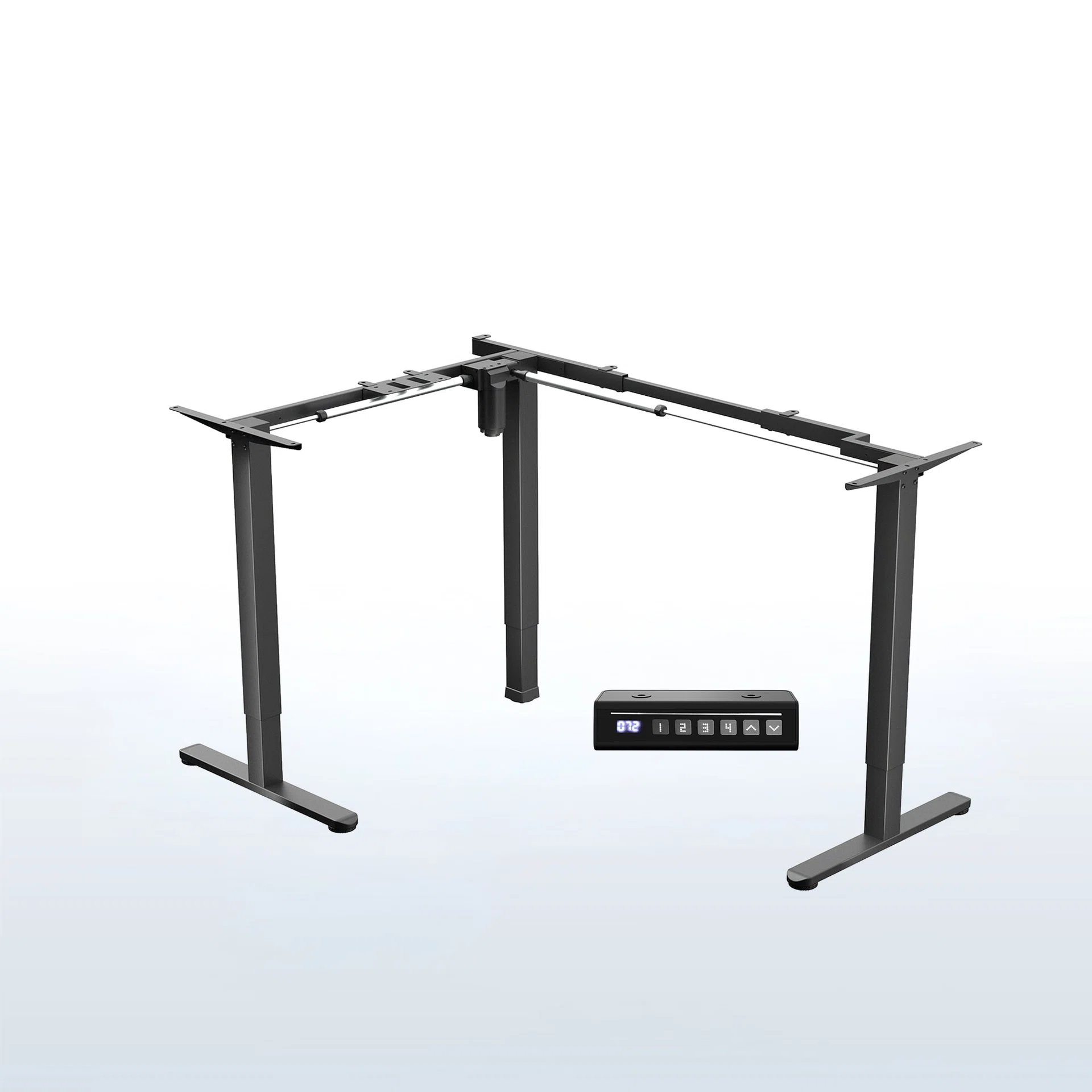 E3 Series - Corner Electric Single Motor Desk Frame