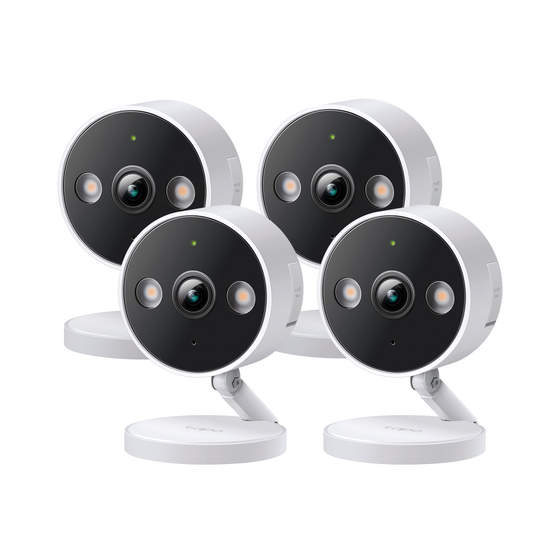 2K Indoor/Outdoor Security Camera, Tapo C120 4-Pack