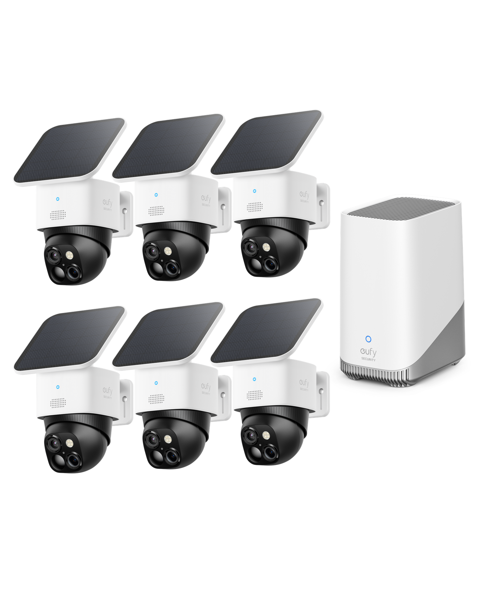 eufy SoloCam S340 (6-Cam Kit) + eufy HomeBase™ S380: product detail 1