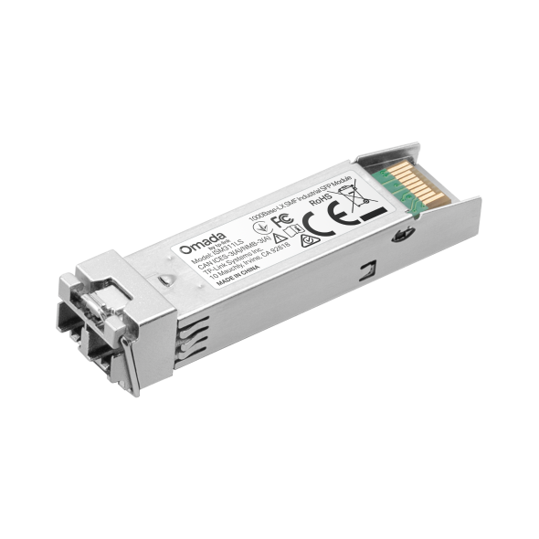 Omada 1000Base-LX SMF Industrial SFP Module, Single-mode SFP LC Transceiver, ISM311LS