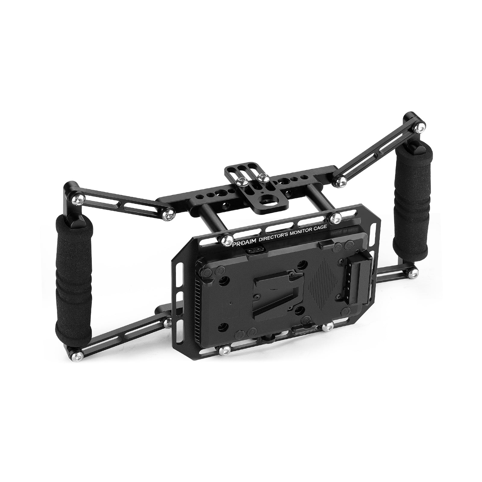Proaim Director's Cage for 4”-7” LCD Camera Monitors | With V-Mount Plate: image 1
