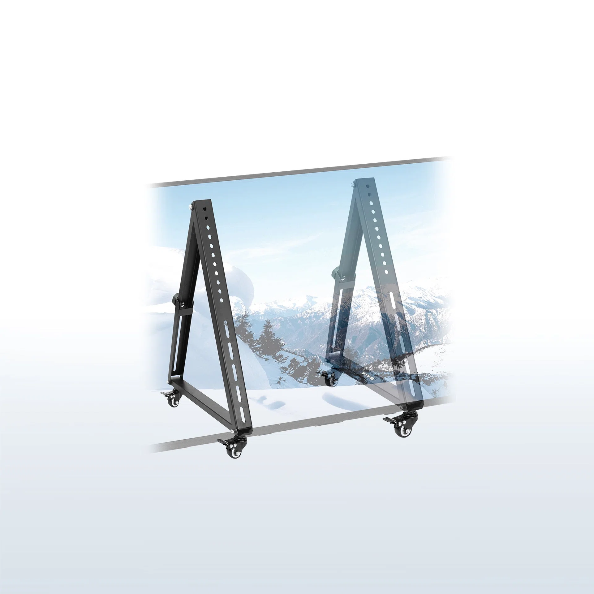 Low Height TV Cart - 32” to 65” Screens