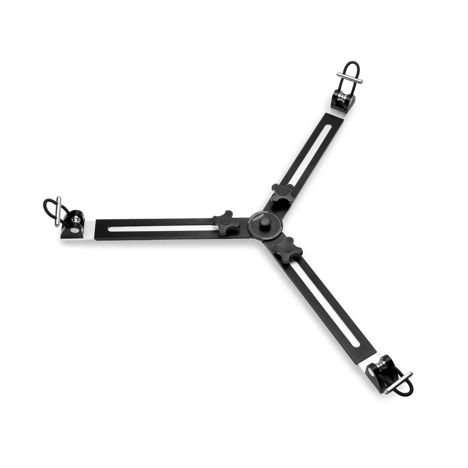 Proaim Heavy Duty Aluminum Spreader for Twin Spiked Feet Camera Tripods: image 1