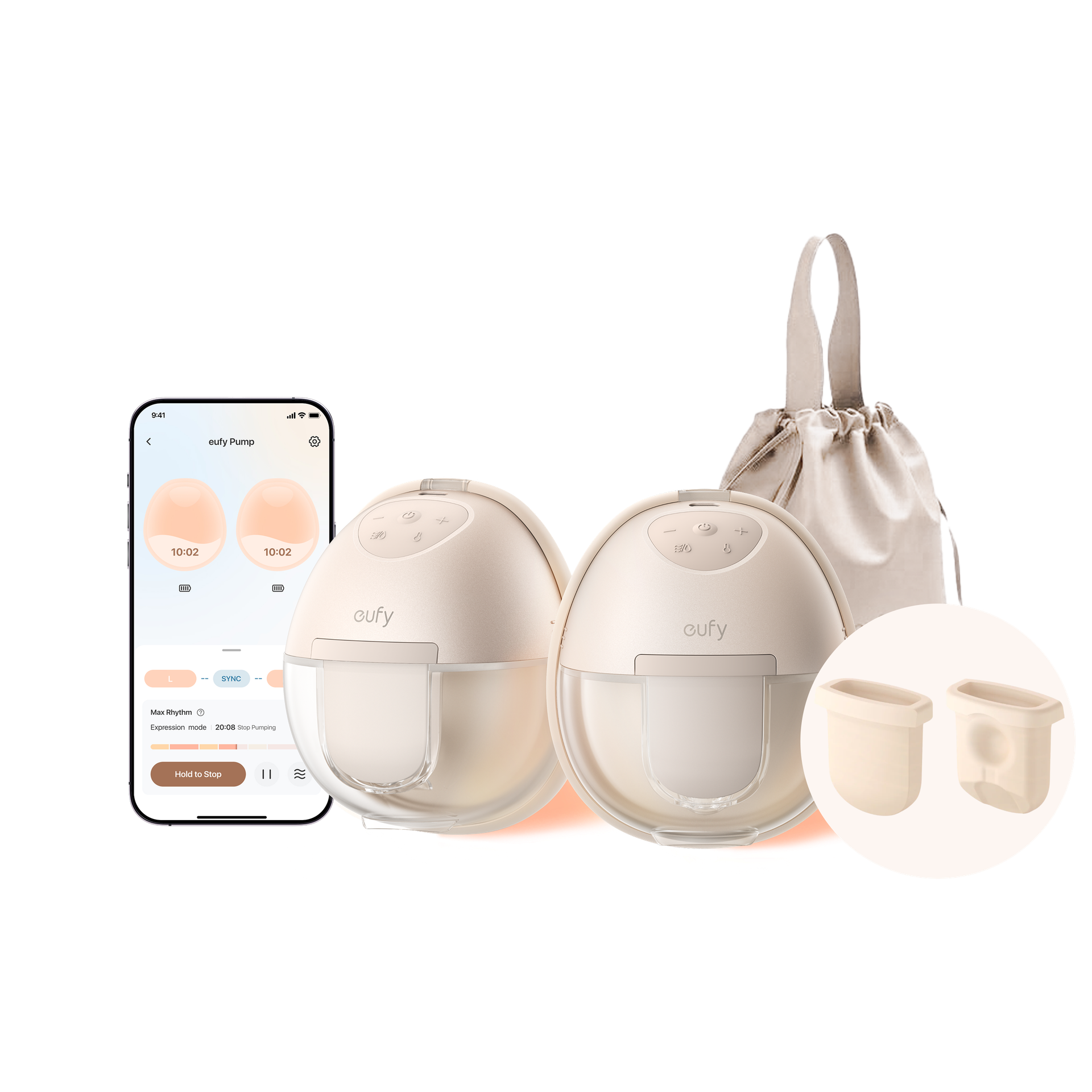 eufy Breast Pump S1 & Diaphragm (2-Pack)