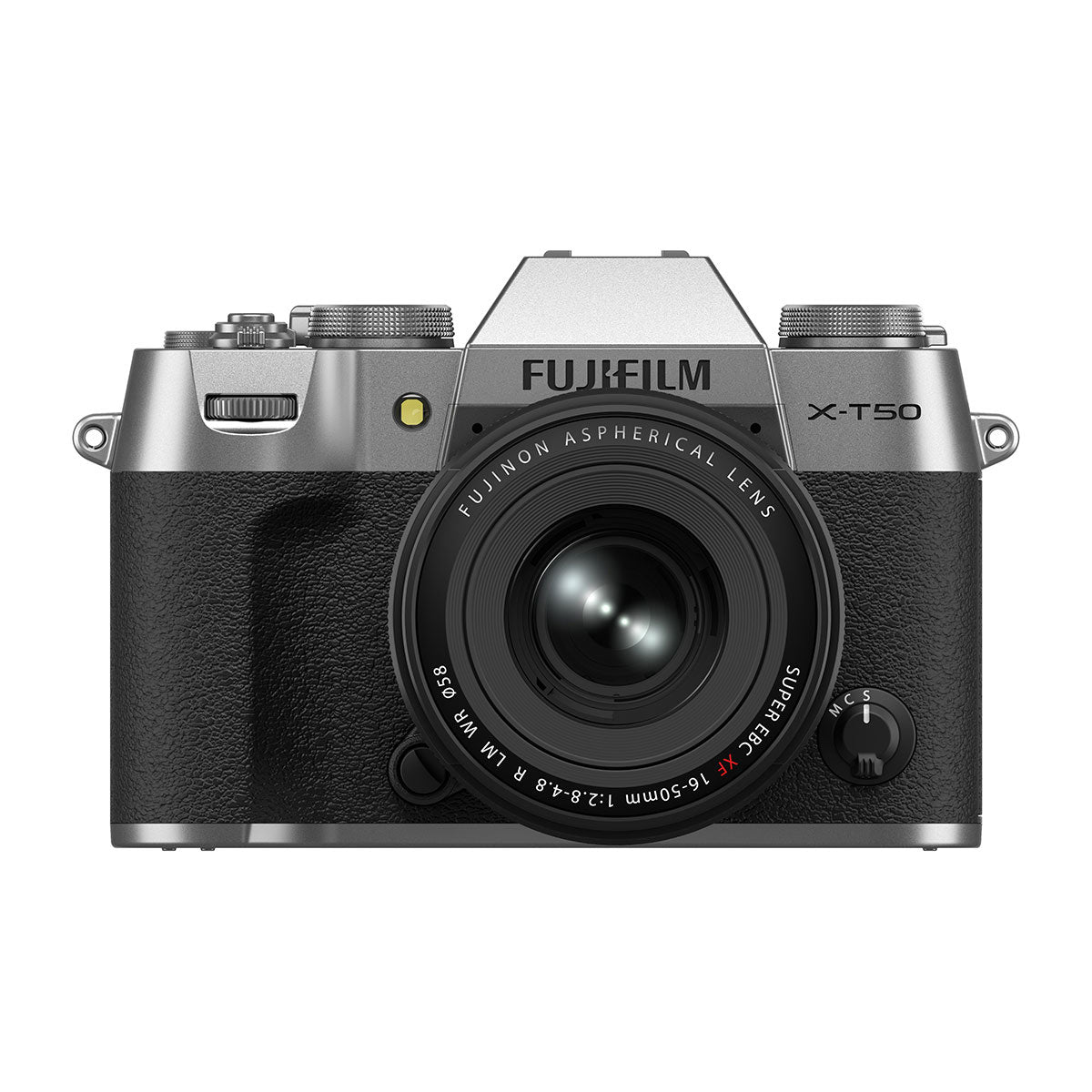 X-T50 Mirrorless Camera with 16-50mm Lens (Silver)