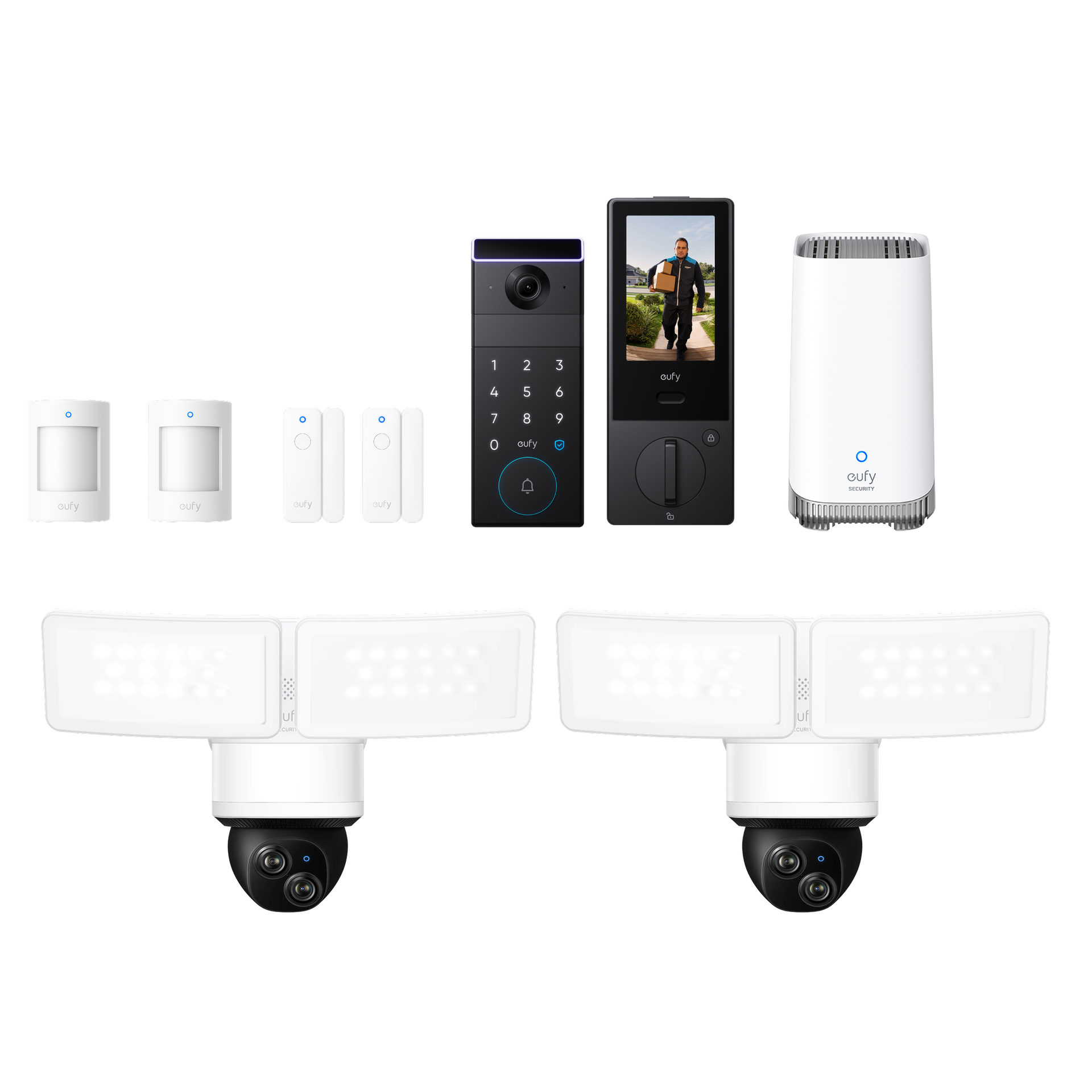 eufy Front Door Security Bundle with Alarm System + HomeBase™ S380