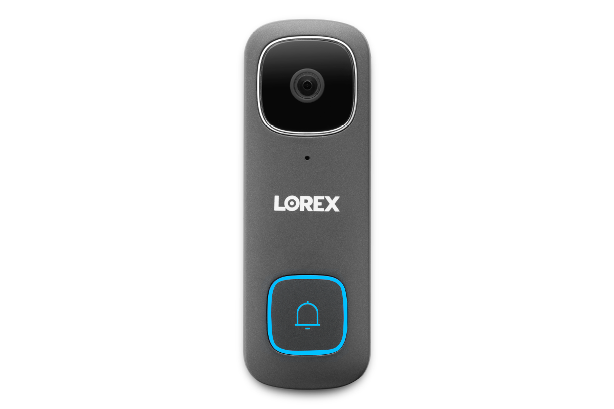 Lorex 1080p Wi-Fi Video Doorbell (Wired, 32GB) · Original wired doorbell front view