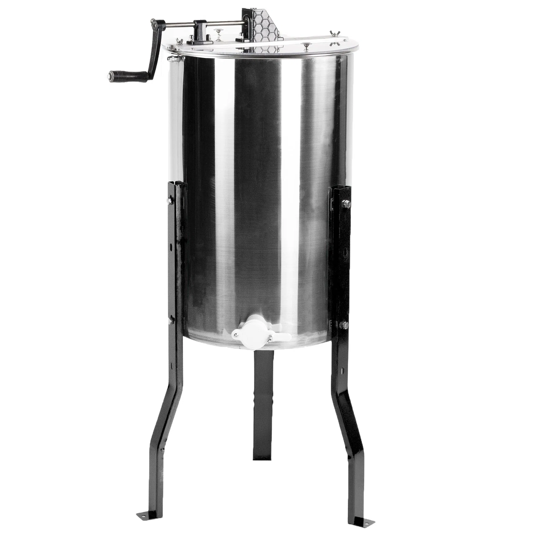 VIVO Two Frame Stainless Steel Honey Extractor — Two Frame Stainless Steel Honey Extractor — Product view