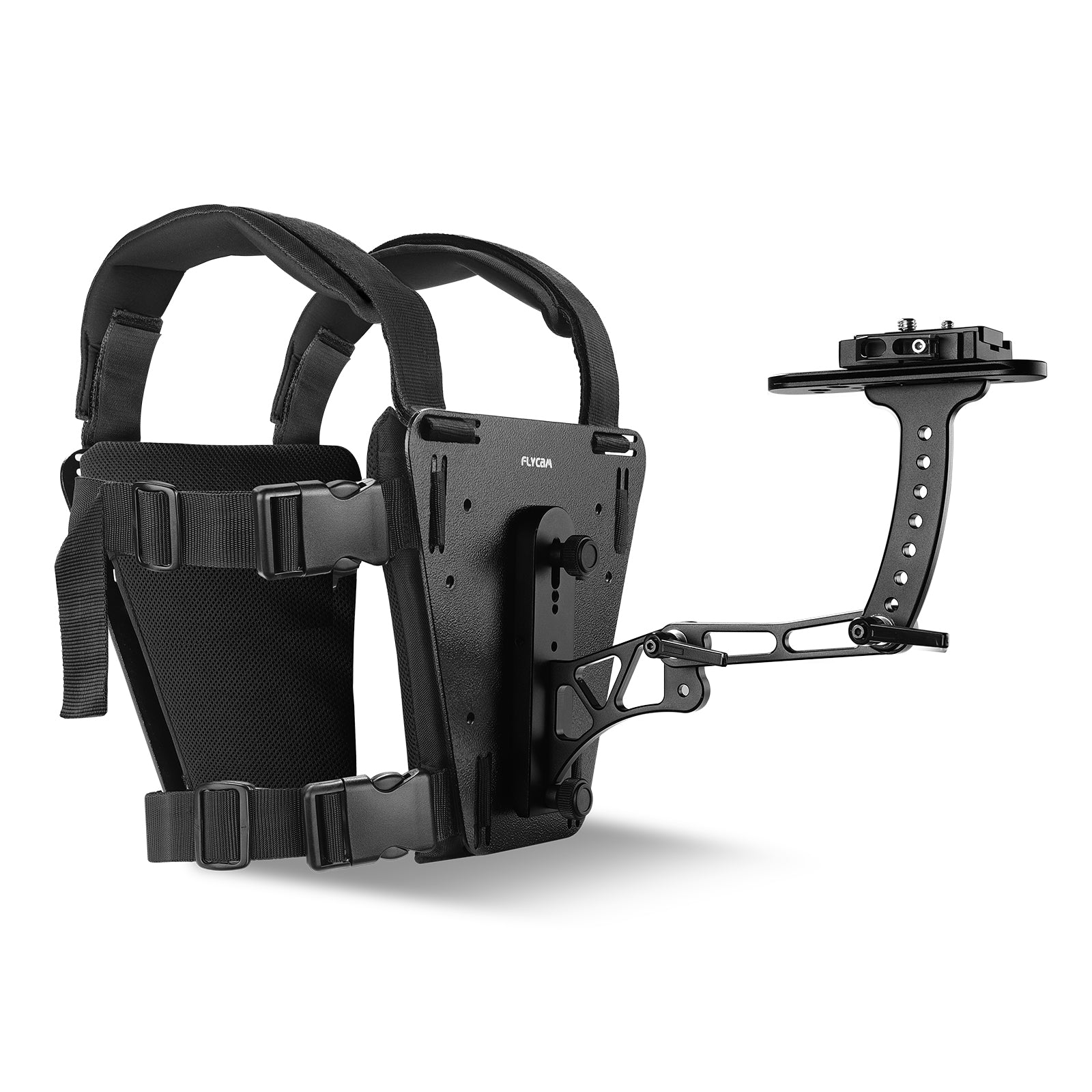 Flycam Telephoto Vest with Camera Support Bracket for Long Lenses & DSLR Video Setups: image 1