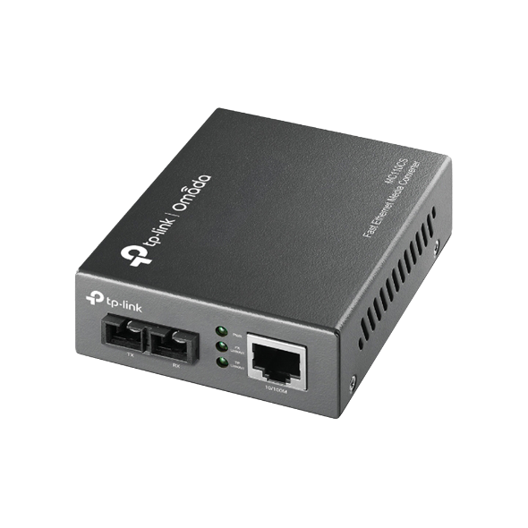 Omada 10/100 Mbps RJ45 to 100 Mbps Single-mode SC Fiber Converter, MC110CS