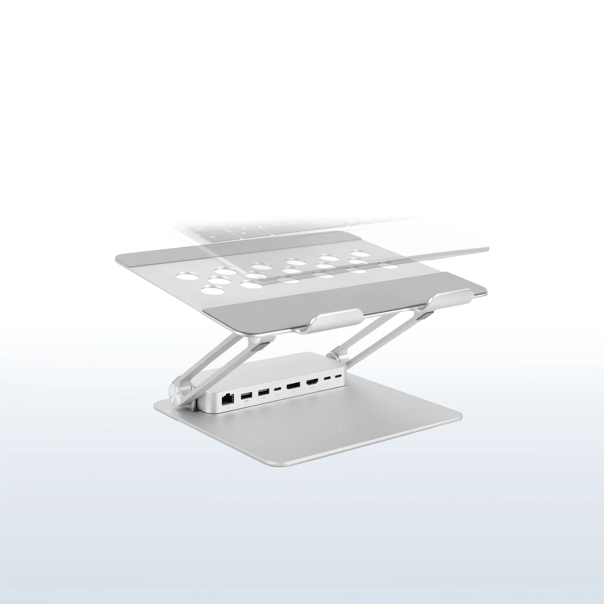 Aluminum Laptop Riser Docking Station