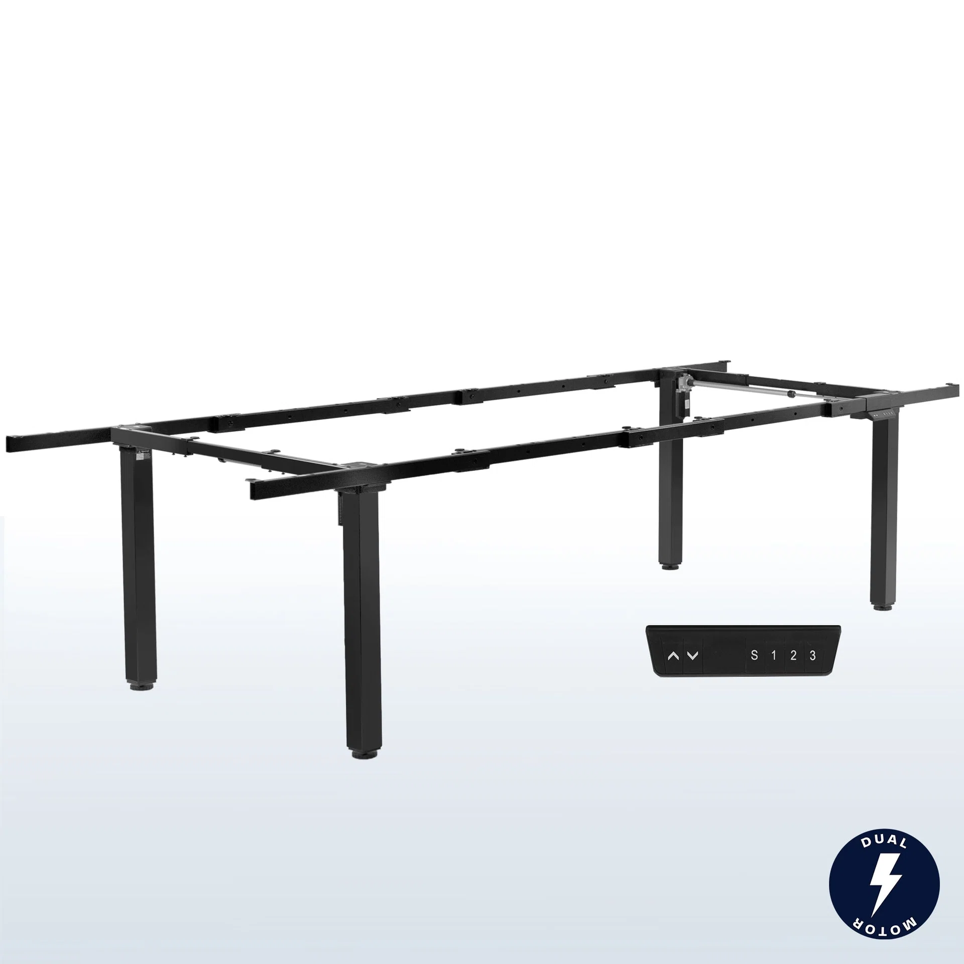 Electric 4-Leg Dual Motor Desk Frame