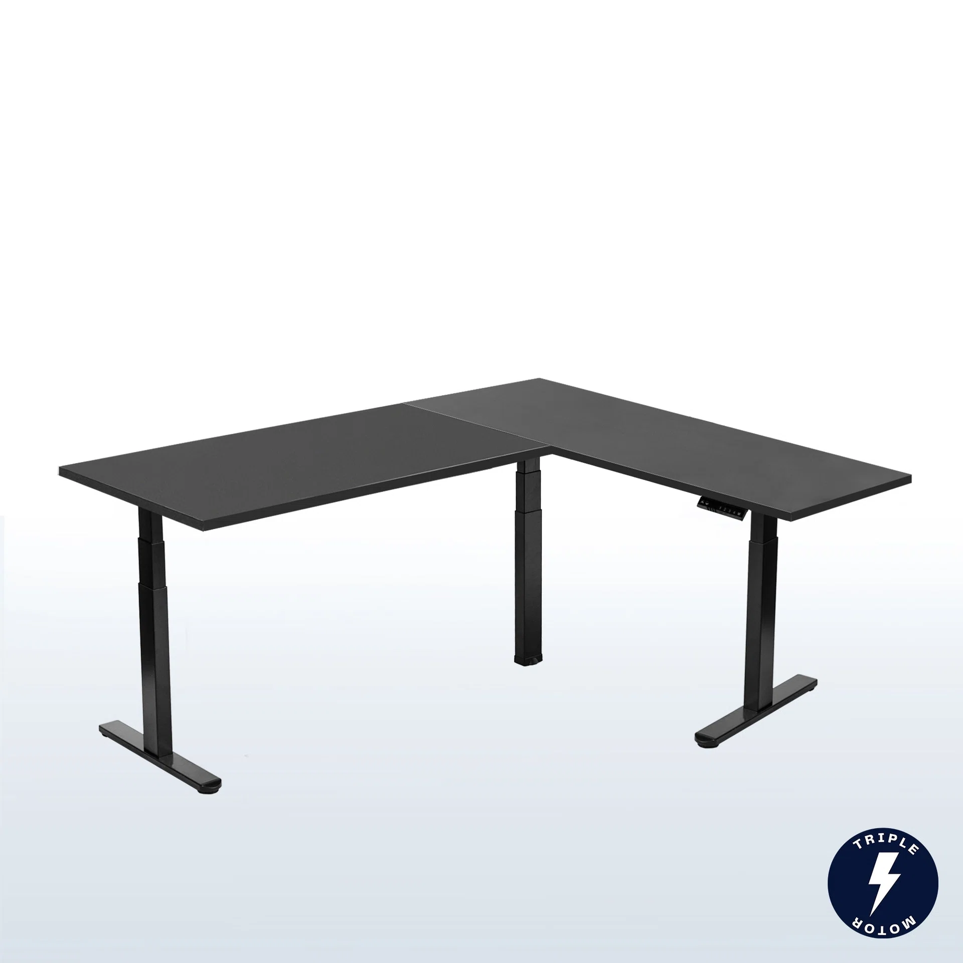 3E Series - Triple Motor Corner Electric Desk