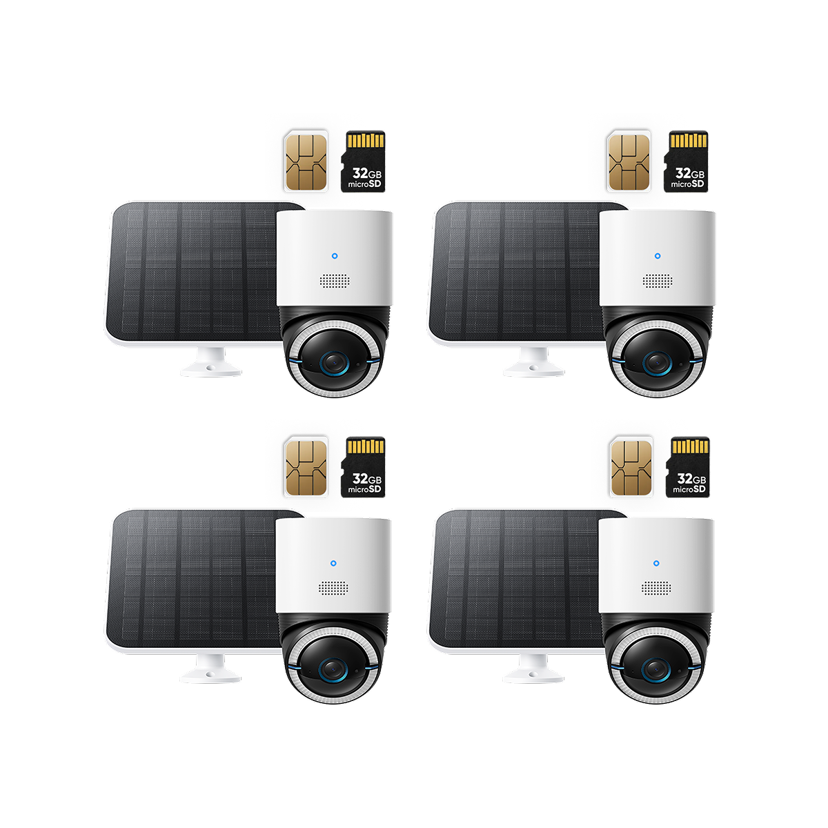 eufy 4G LTE Cam S330 (4-Cam Pack): product detail 1