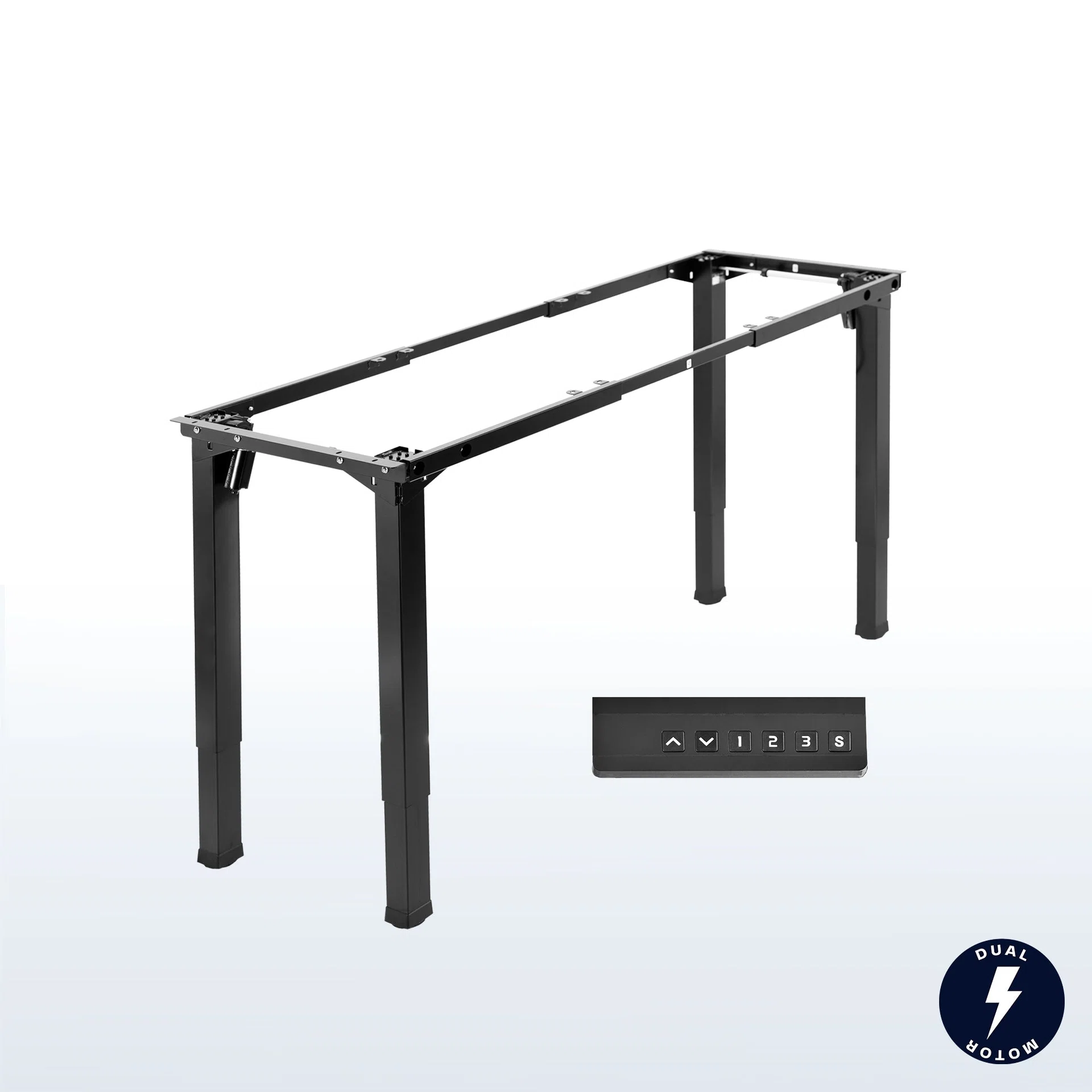 Electric 4-Leg Dual Motor Desk Frame