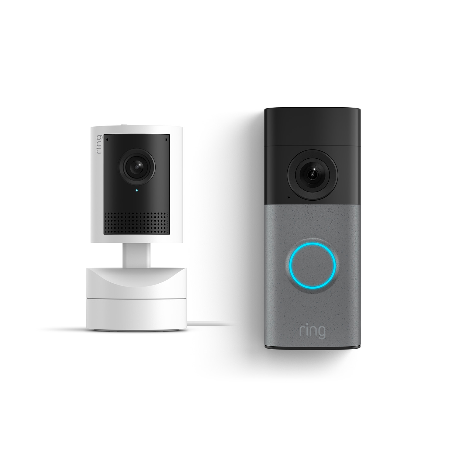 Wired Doorbell 2K + Pan-Tilt Indoor Cam 2K