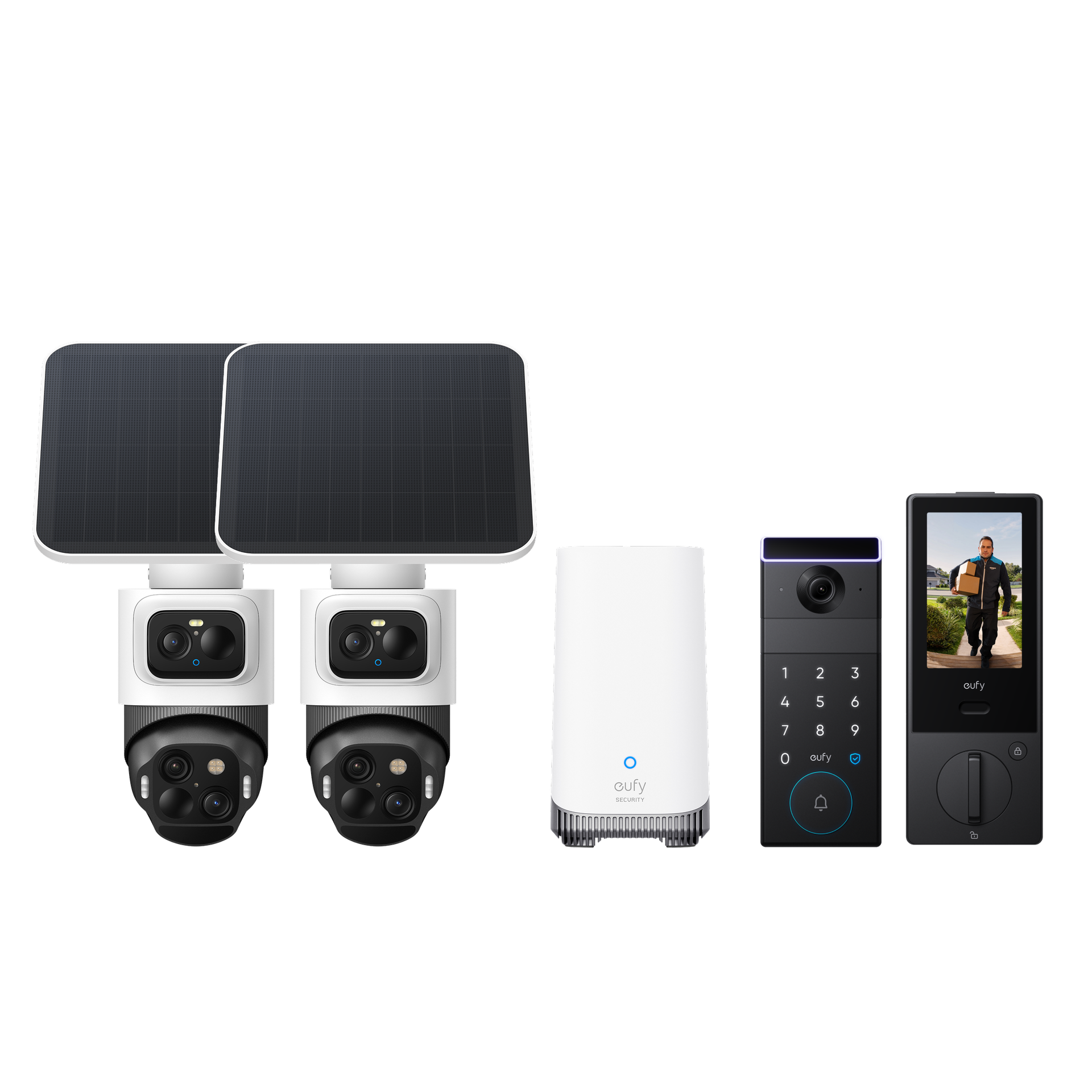eufyCam S4 2-Cam Kit + eufy FamiLock S3 Max