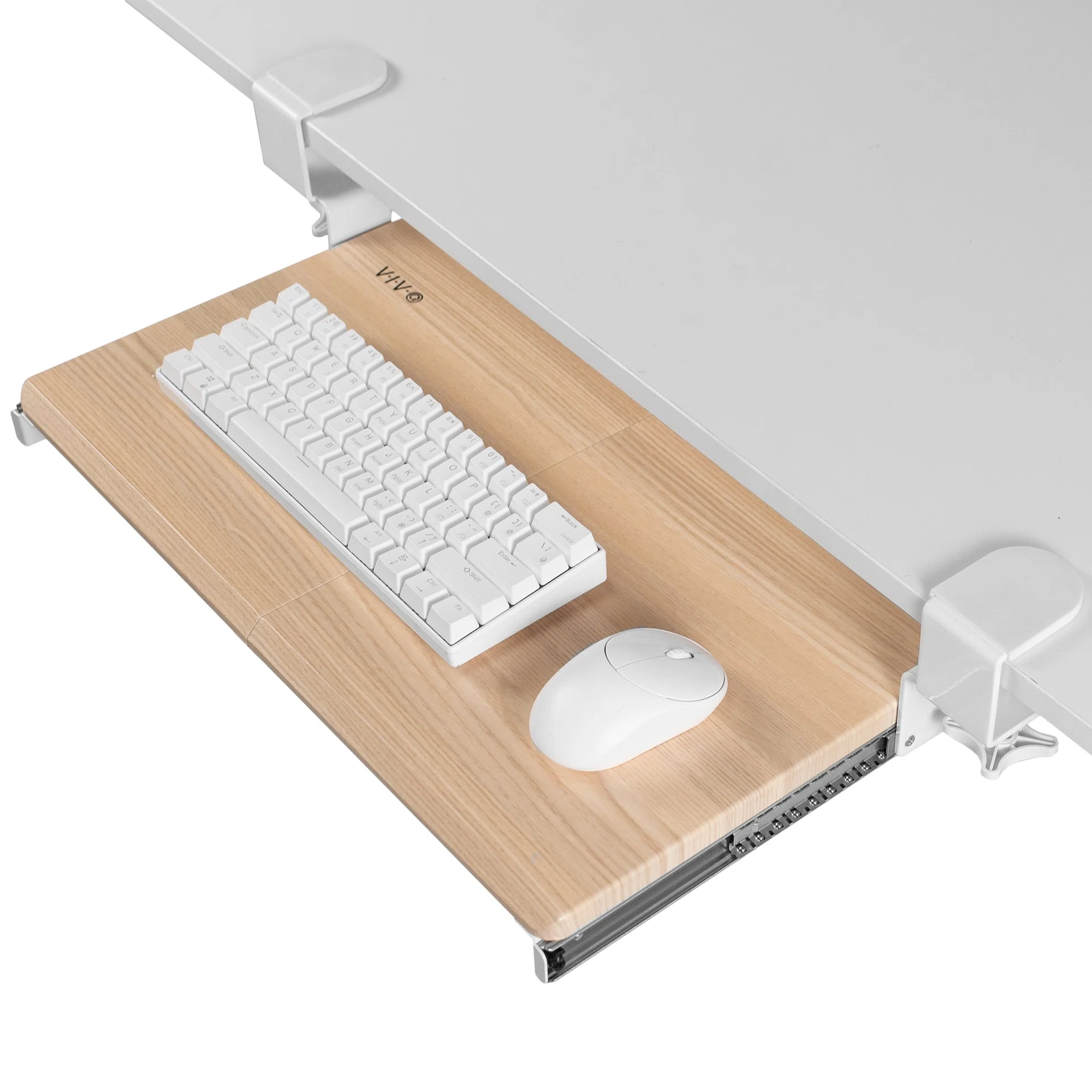 Clamp-on Compact 20" Keyboard Tray