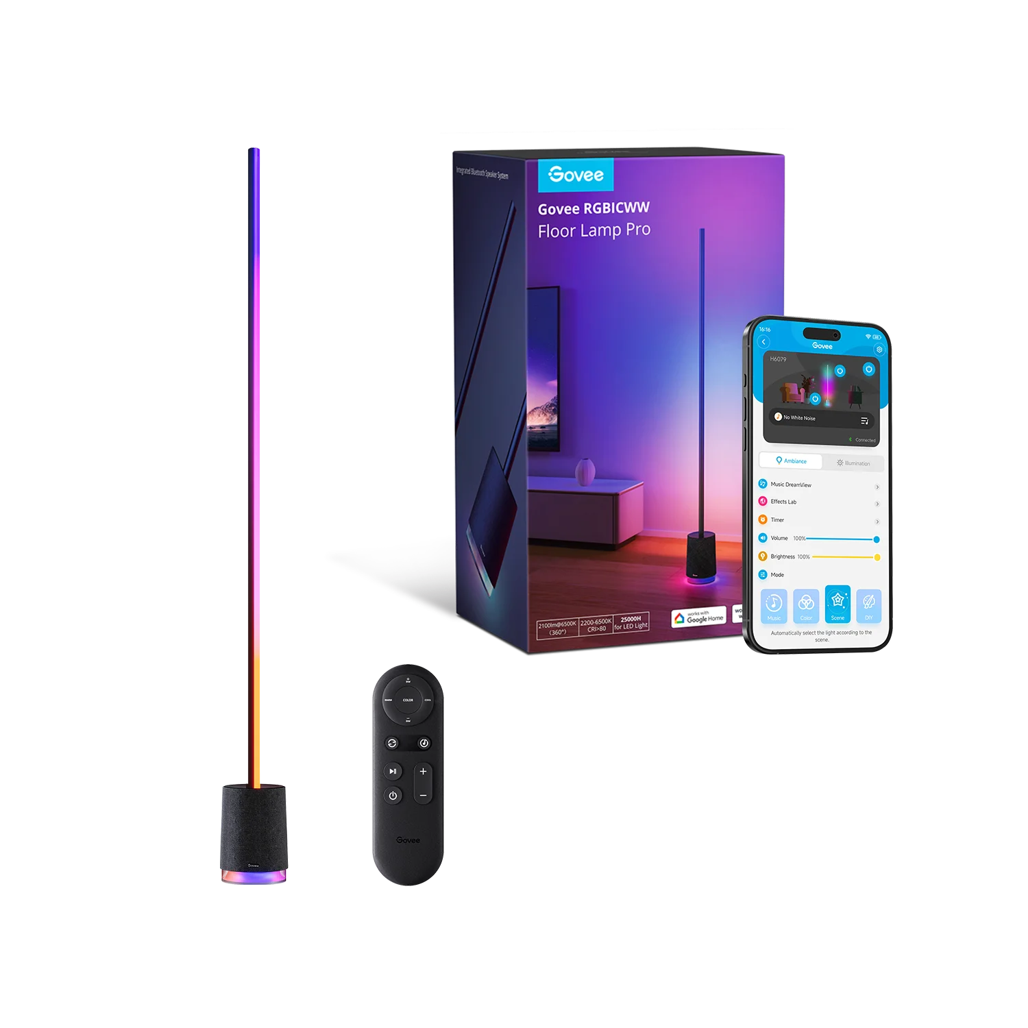 Govee RGBICWW Floor Lamp Pro
