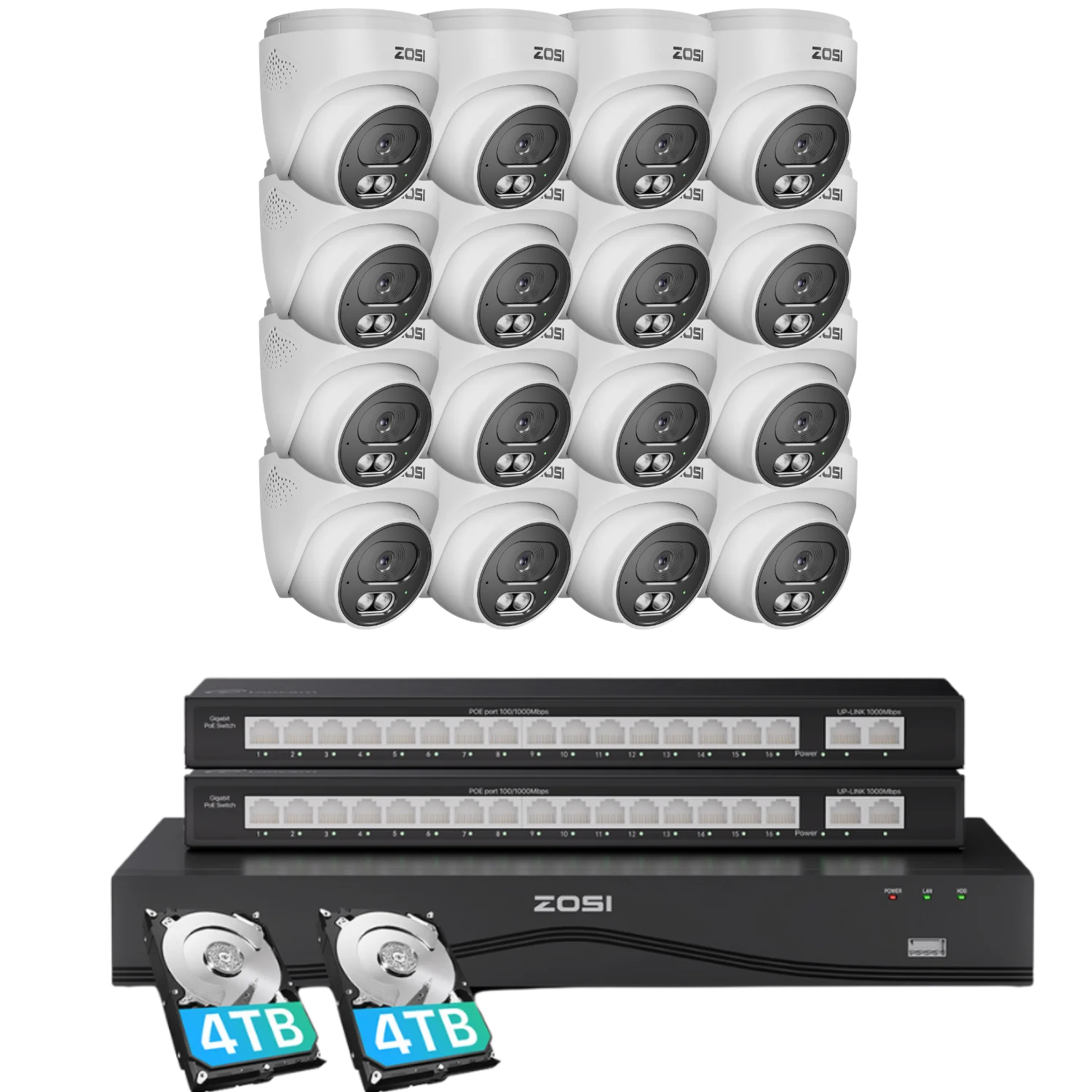 Security systems product — 328D44-2208W16-US-V1-SPG1616