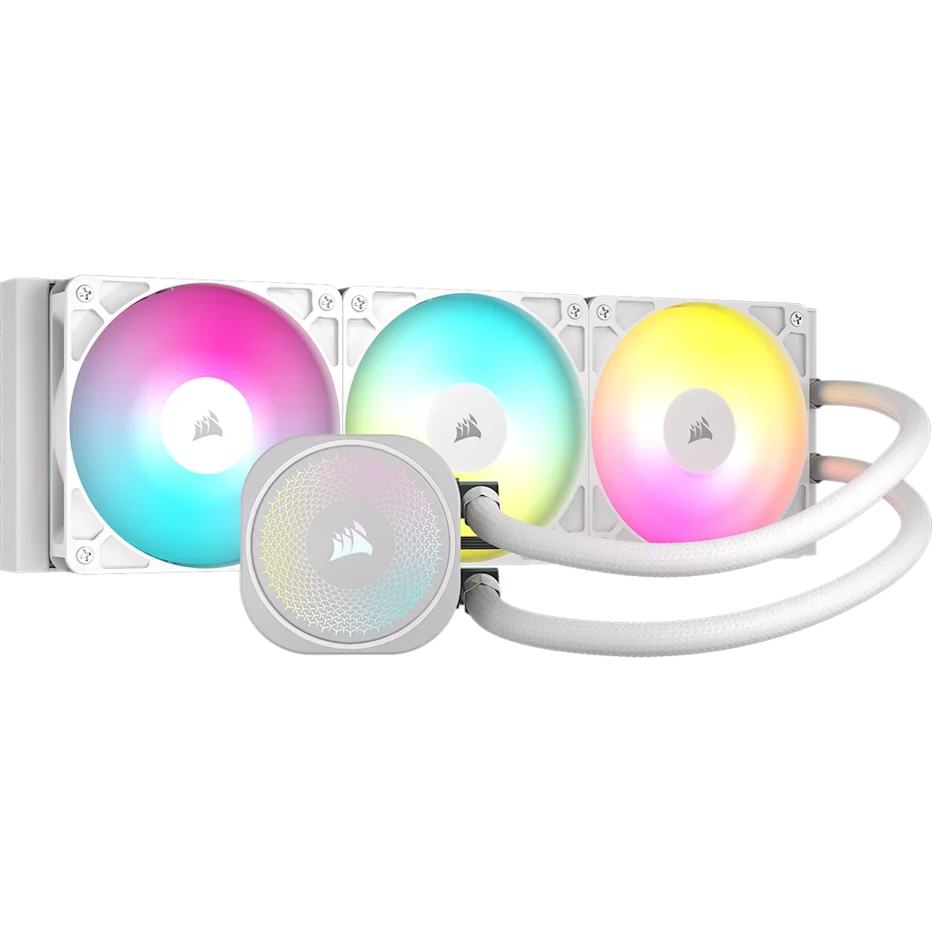 Nautilus 360 RS ARGB Liquid CPU Cooler — White — CW-9060095-WW