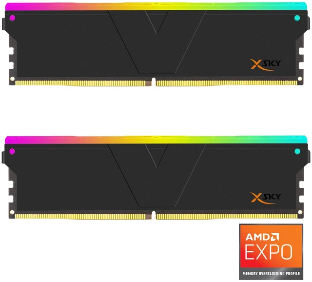 Manta XSky RGB 32GB DDR5-6000 Memory Kit — TMXSAL1660830KWK