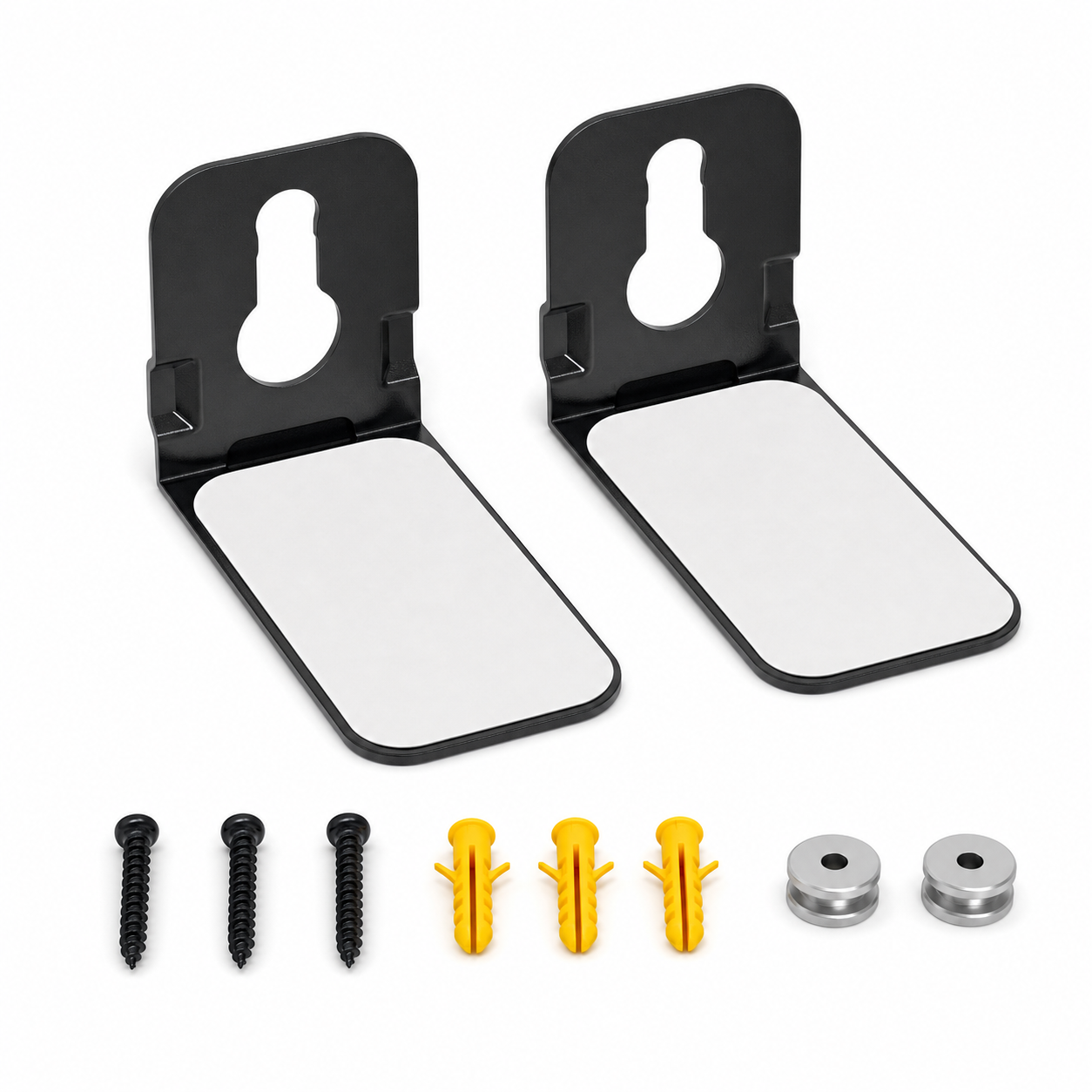 Universal Low-Profile Soundbar Wall Mounts — Pair — HTV-SOUNDBAR-MOUNT