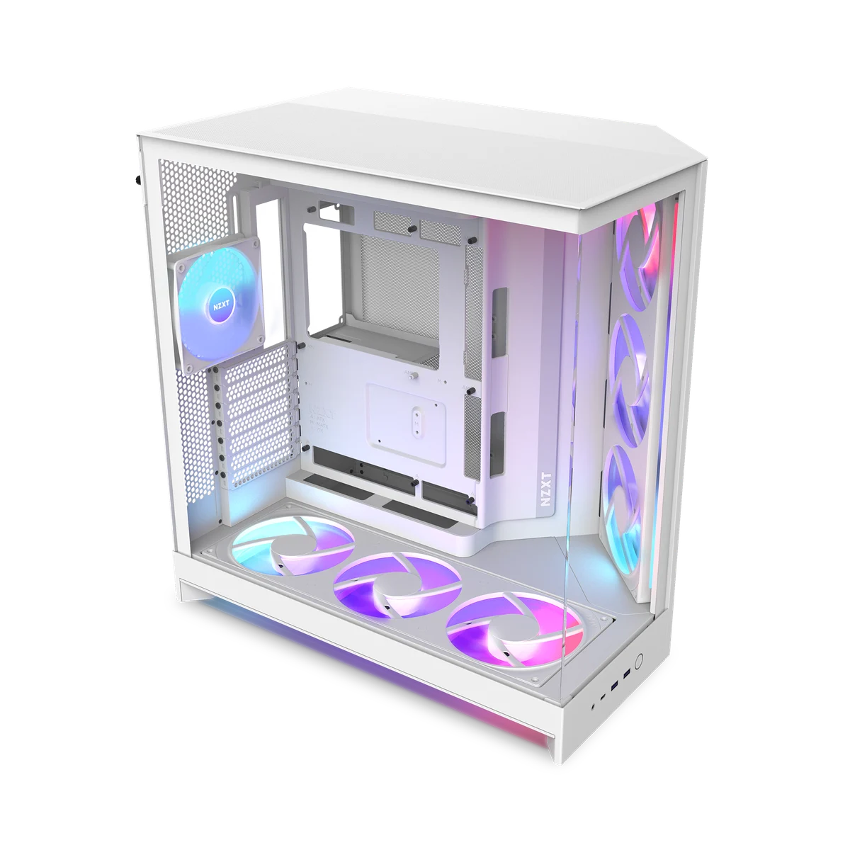 H9 Flow RGB+ 2025 Case — White — CM-H92FW-P1