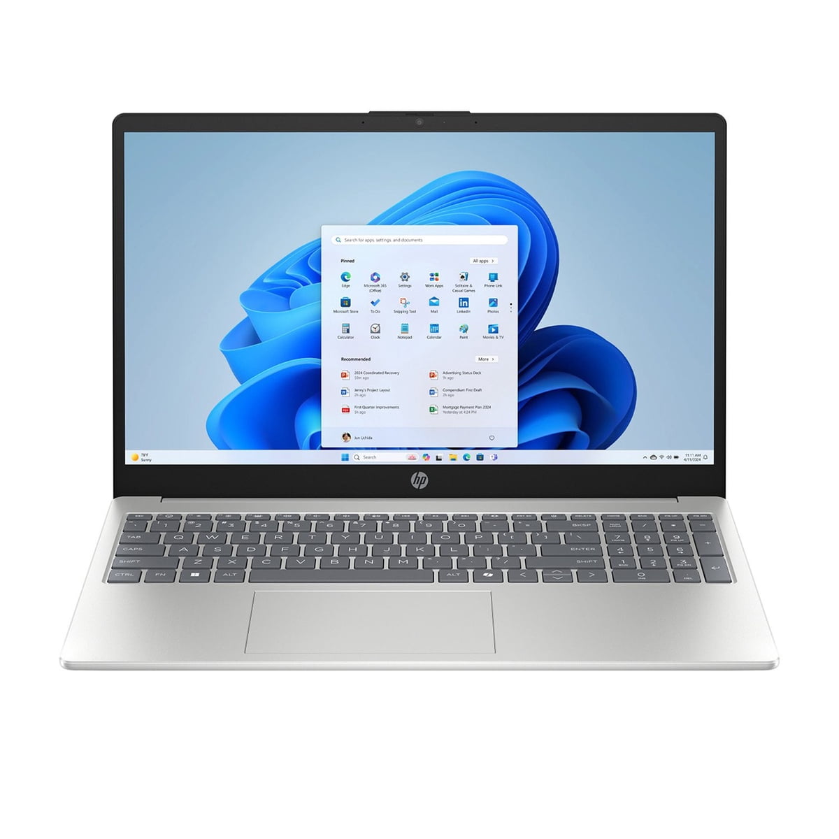 HP 15.6" FHD Laptop | Intel Core i7-1355U | 12GB DDR4 RAM | 512GB NVMe SSD