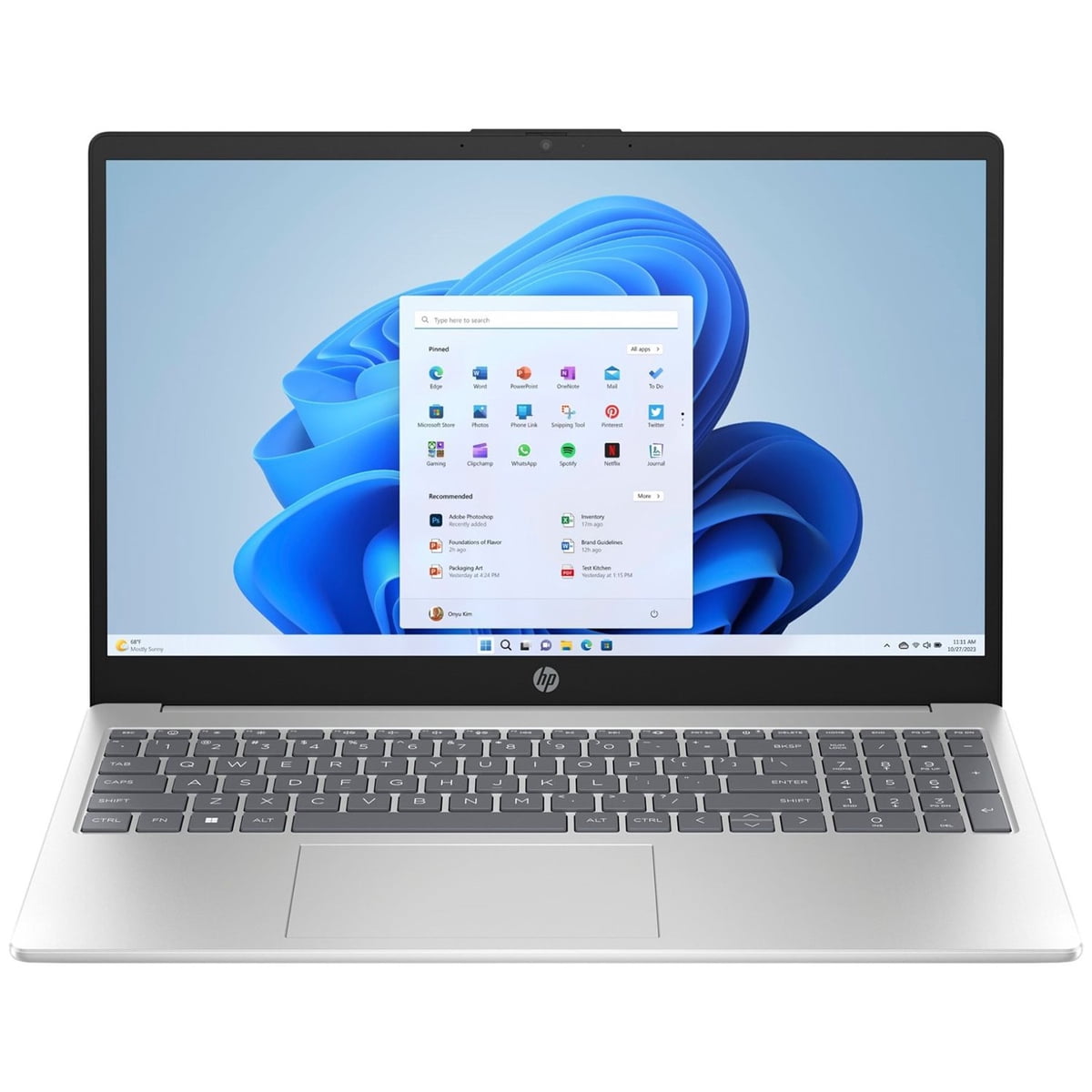 HP 15.6" FHD Touch Laptop | AMD Ryzen 5 7520U | 8GB RAM | 512GB SSD | Windows 11 Home