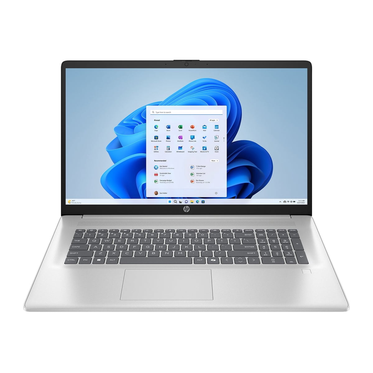 HP 17.3" FHD Windows 11 Laptop | Intel Core 7 | 16GB RAM | 512GB SSD