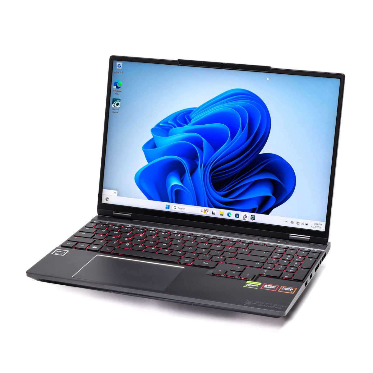 Skytech Noir 15.6" Gaming Laptop | AMD Ryzen 7 8745H | NVIDIA GeForce RTX 4060 | 16GB DDR5 RAM | 1TB NVMe SSD
